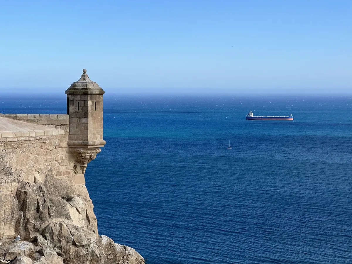 Casco Antiguo Old in alicante, Spain