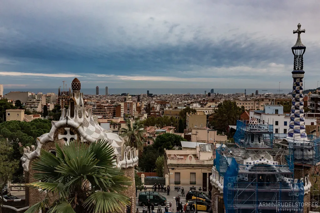 2. Park Güell: A Whimsical Urban Oasis in Barcelona, Spain