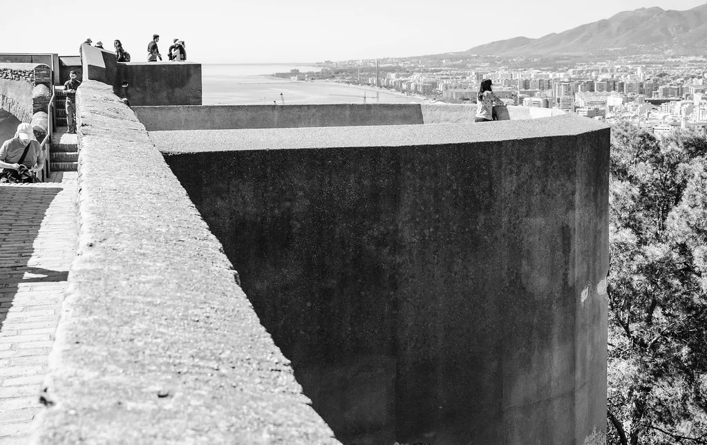 Inside Gibralfaro Castle: Interpretation Center exhibits in Málaga