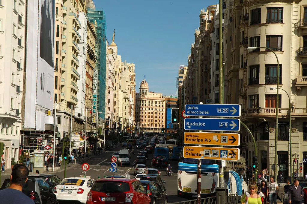 Must-See Gran Vía Landmarks in Madrid, Spain