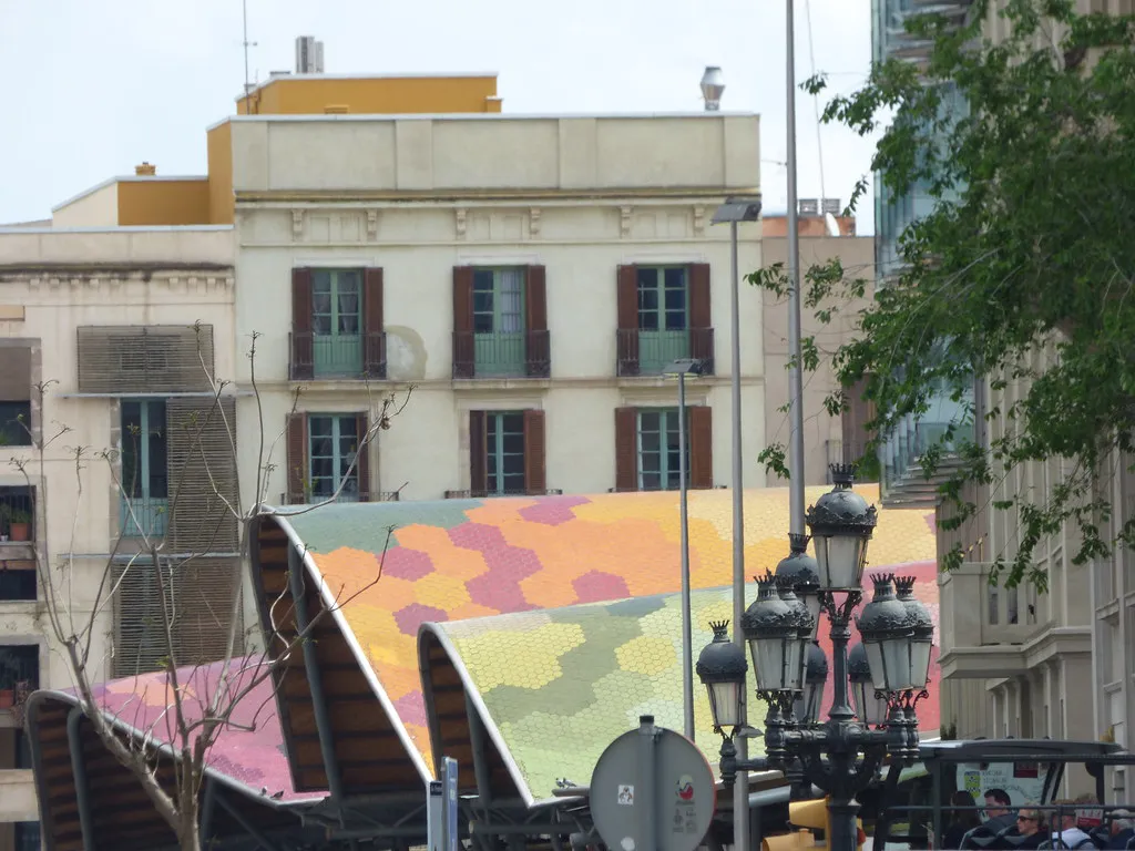 History of the Mercat de Sant Josep de la Boqueria in Barcelona, Spain