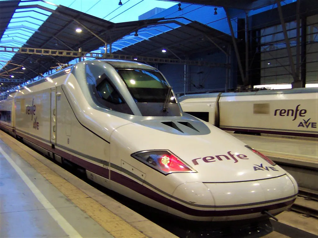Arriving Into Sevilla Santa Justa Train Station in Seville, Spain