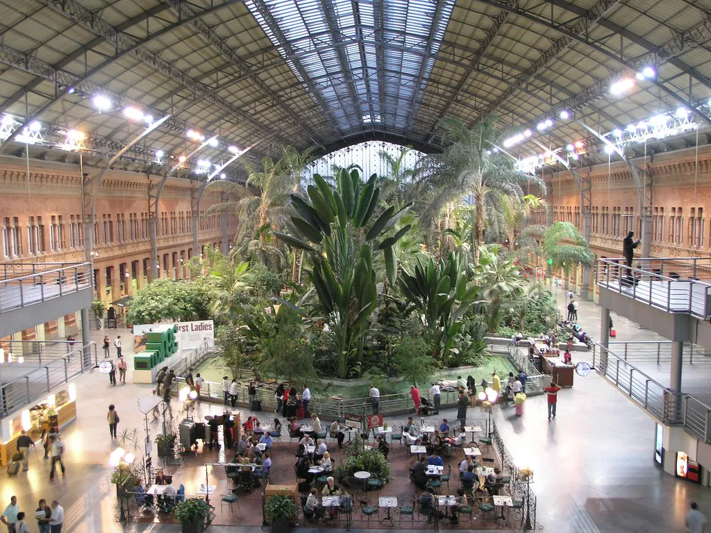 Madrid Atocha Train Station in Seville, Spain