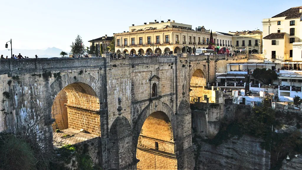 Exploring the historic center of Málaga, Spain