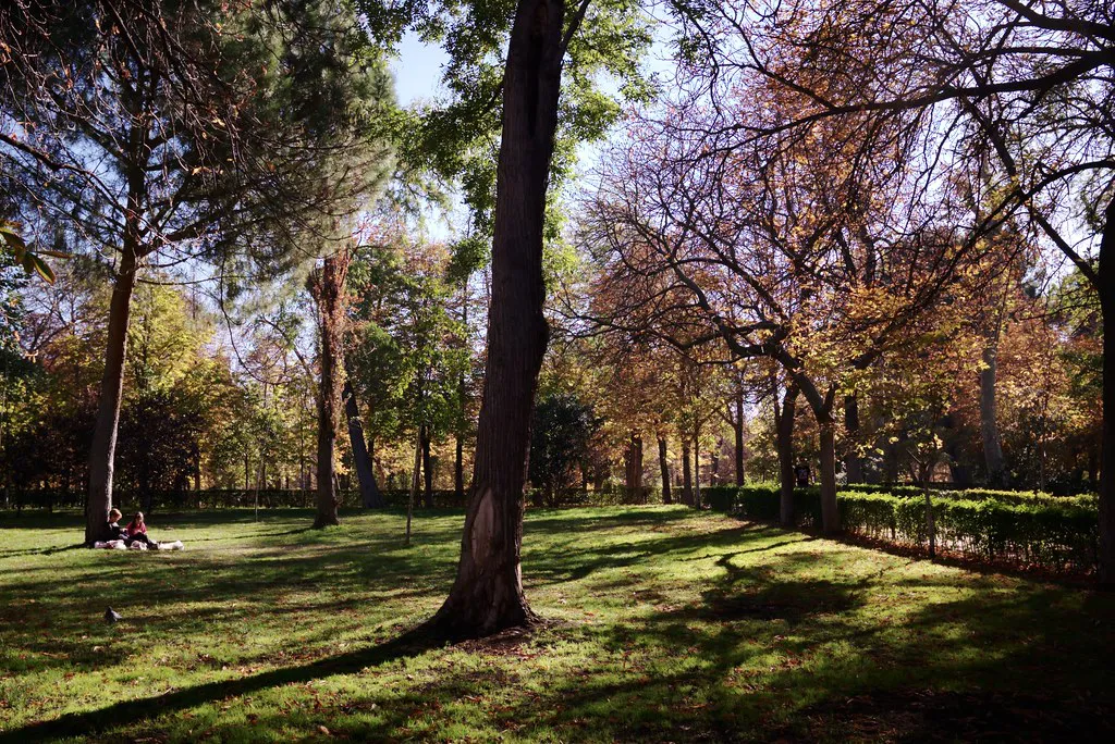 Suggested Walking Routes Through Retiro Park in Madrid, Spain
