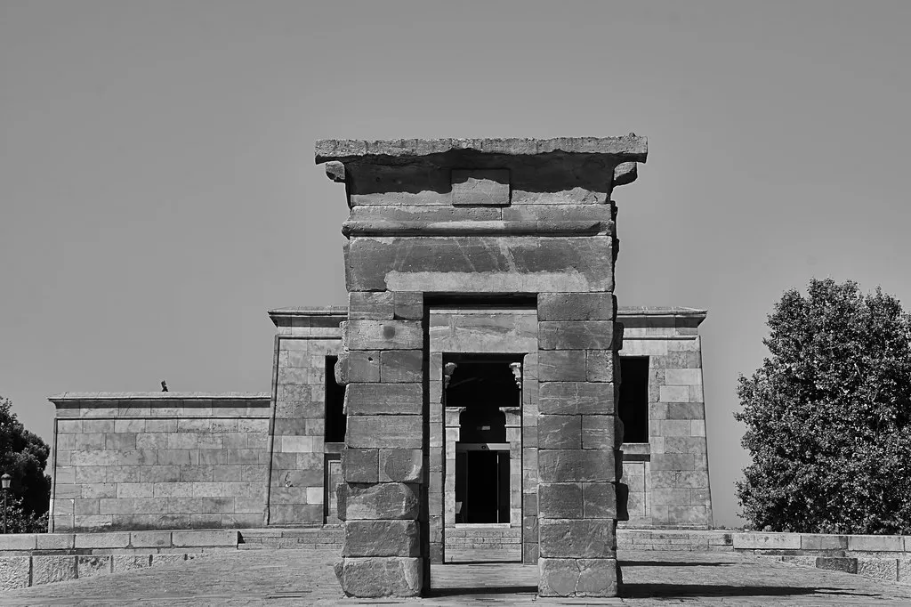History of the Temple of Debod in Madrid, Spain