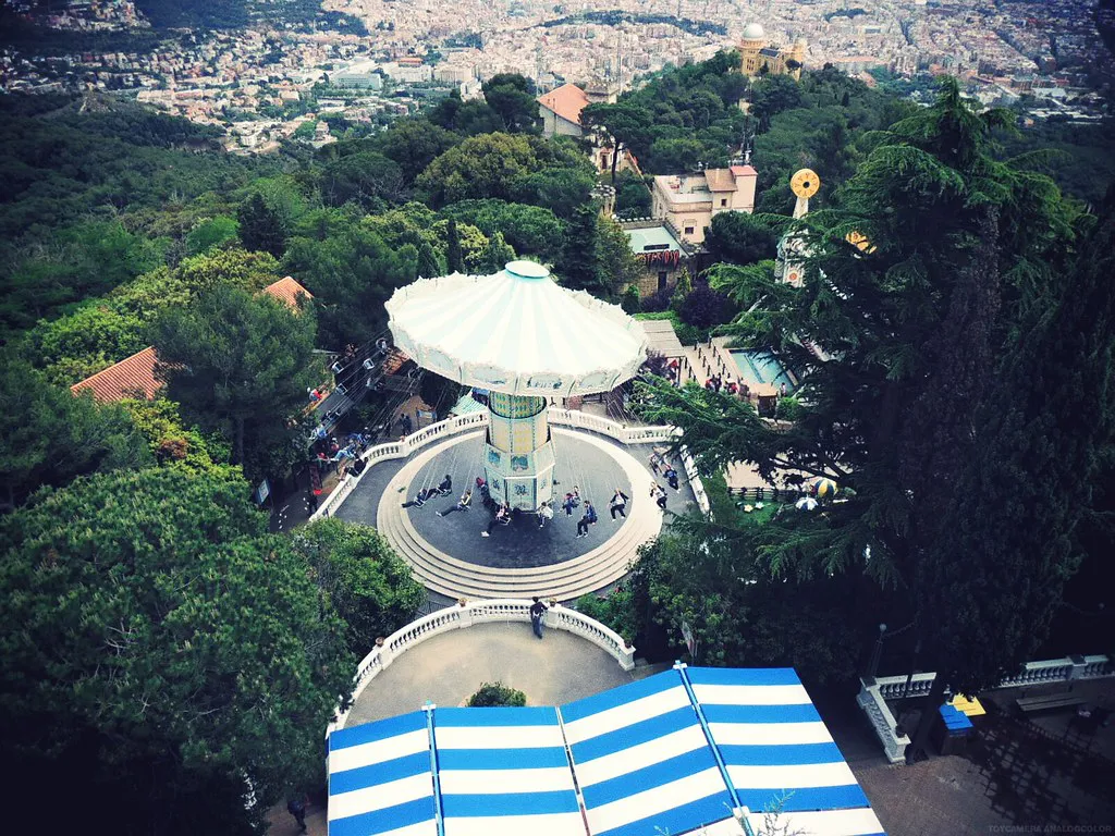 Must-See Tibidabo Barcelona Attractions in Barcelona, Spain