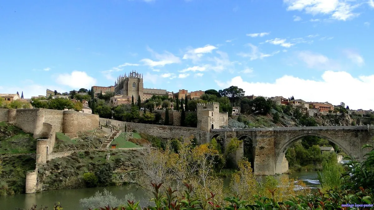 Puente de San in toledo, Spain