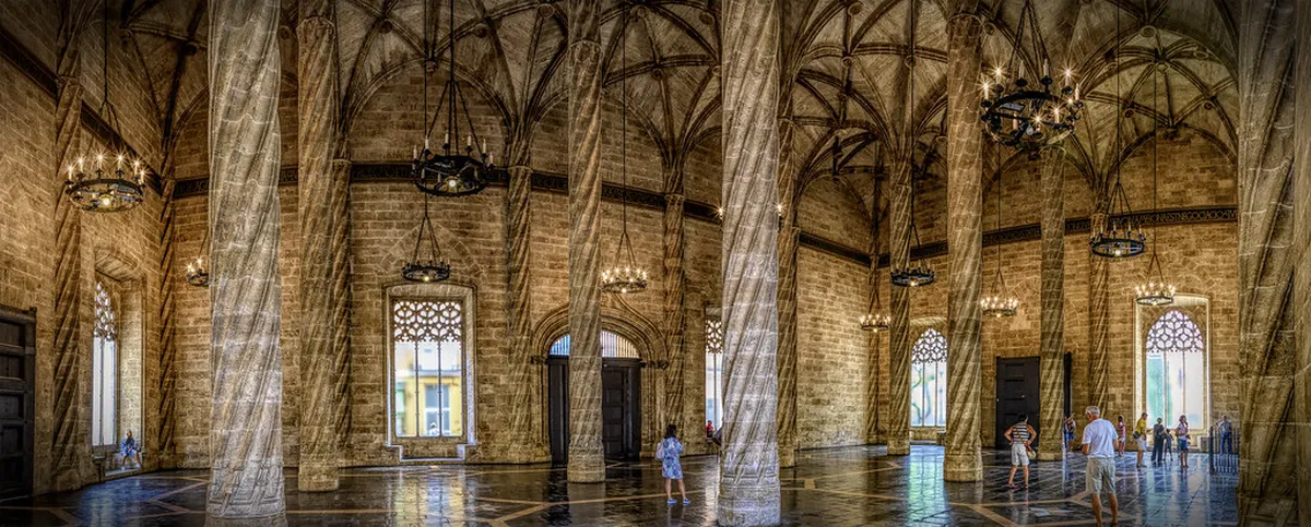Silk Exchange in valencia, Spain